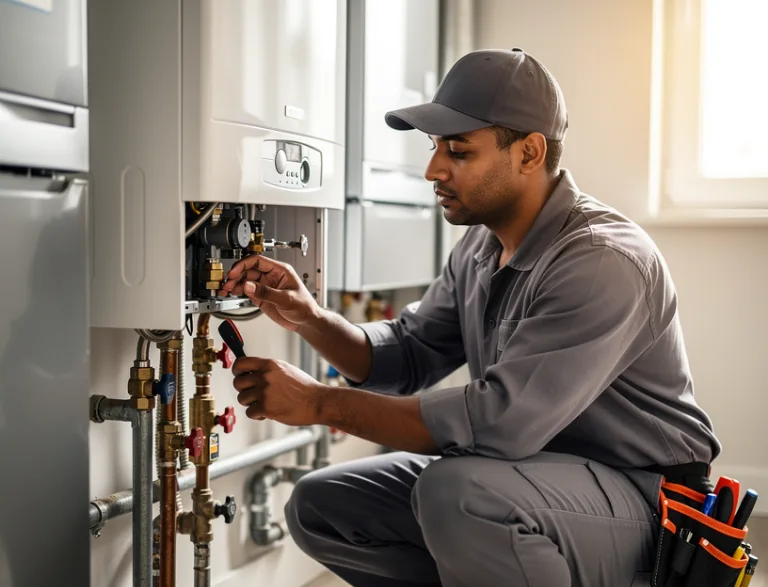 gas boiler repair Rhosllannerchrugog